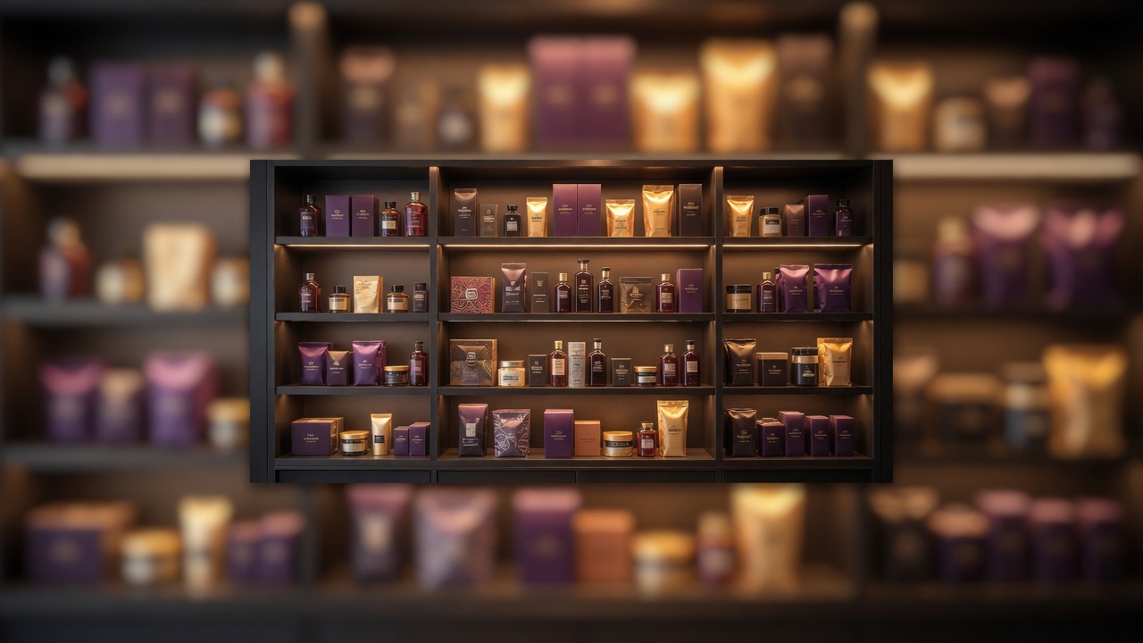 Organized archive of labeled category bins